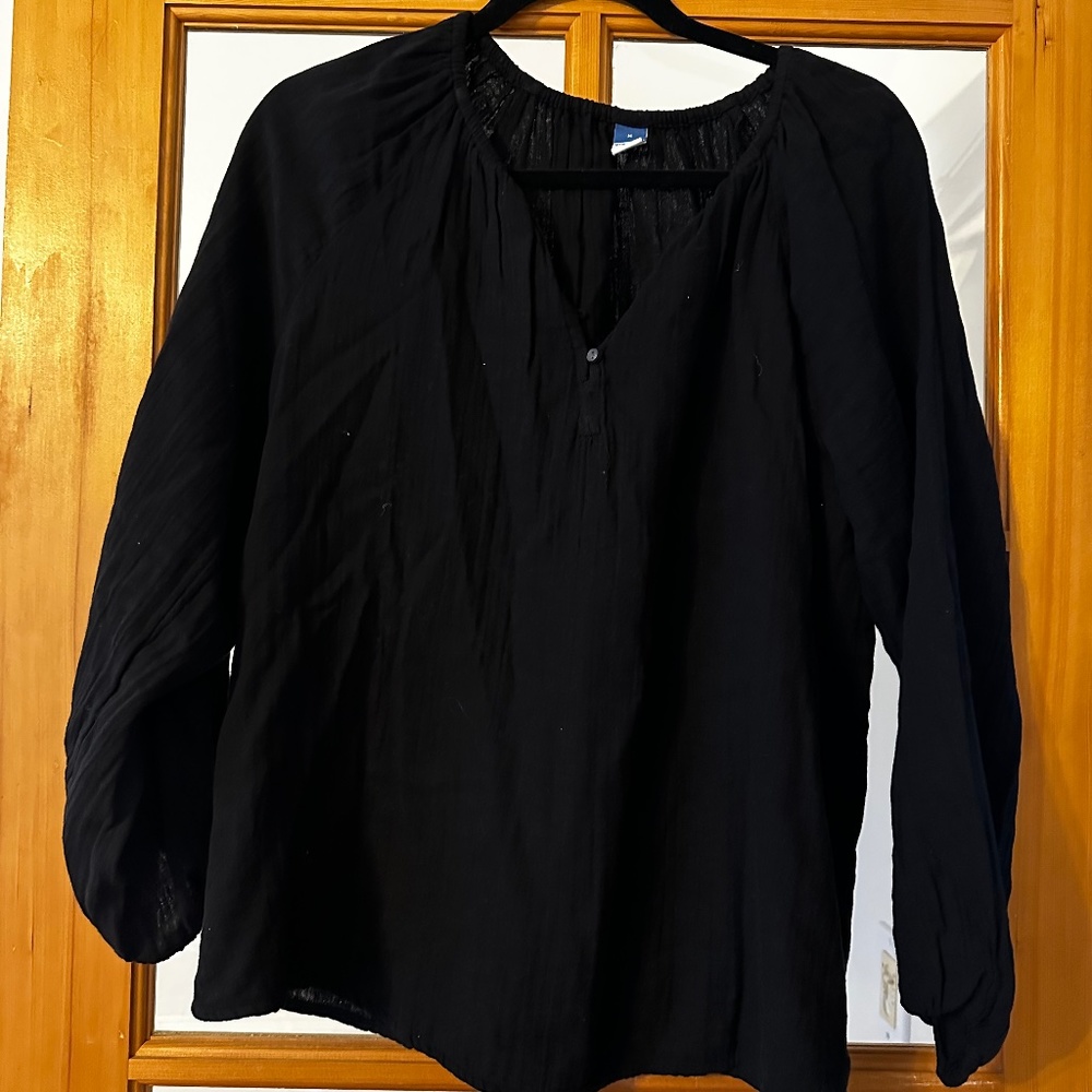 Black Old Navy Blouse